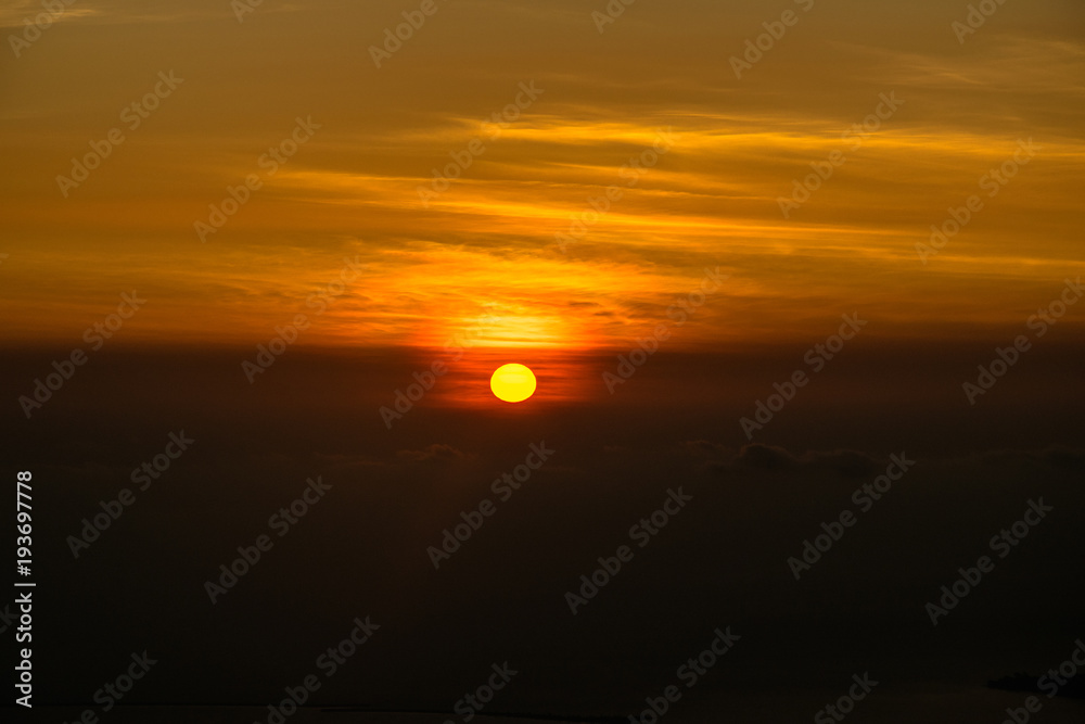 Sonnenuntergang auf Langkawi