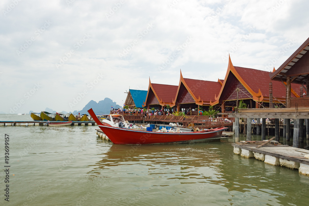 Thailand, Phuket, 2017 - Koh Panyi the Gipsy village on water Thailand, Phuket, 2017 - Koh Panyi the Gipsy village on water