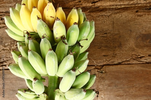 Raw banana fruit © pimonpim