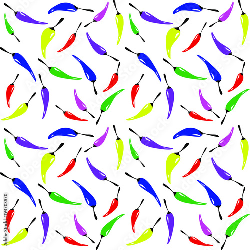 chili vector pattern2