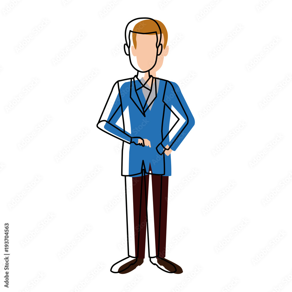 doctor medical staff standing character vector illustration doctor medical staff standing character vector illustration
