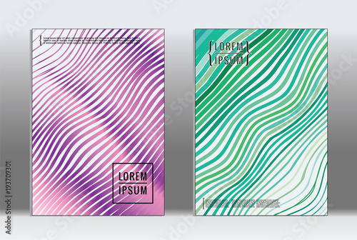 Minimal placard. Vector geometric cover. 