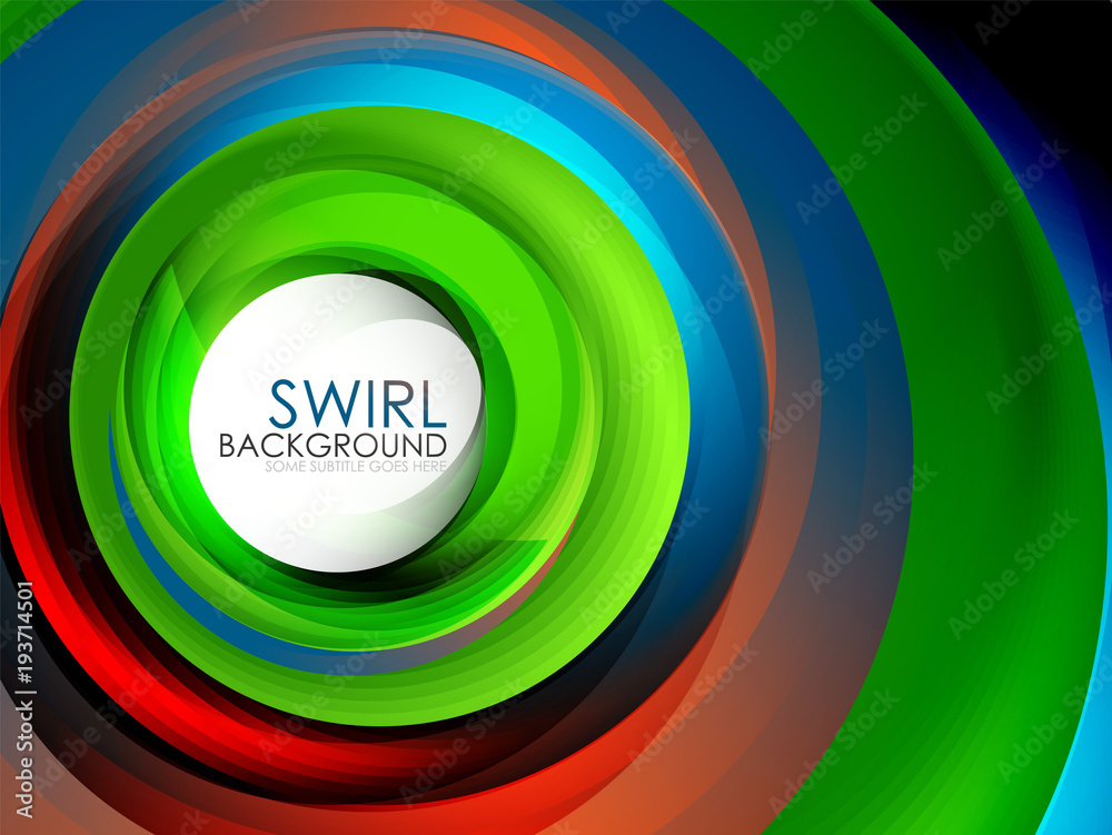 Spiral swirl flowing lines 3d effect abstract background Spiral swirl flowing lines 3d effect abstract background