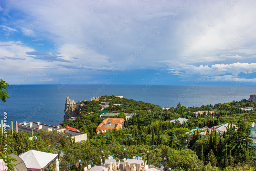 Hill in Yalta, Crimea