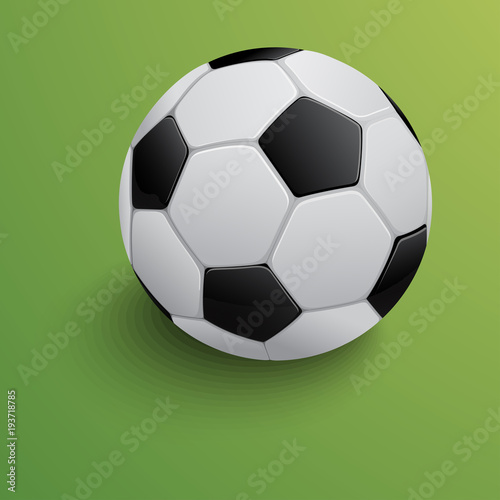 Soccer ball. Vector illustration