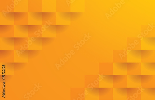 Orange abstract background vector with blank space for text.