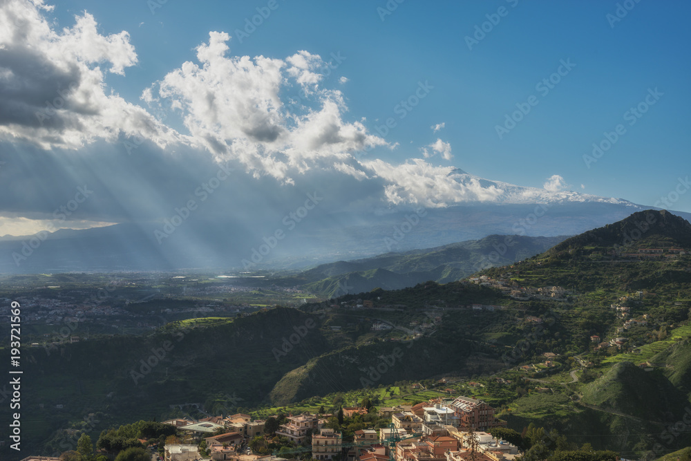Sicily landscape. Italy.