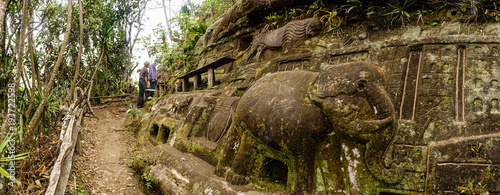 Wallpaper Mural The Stone Man Alberto Gutierrez crafts stone in Esteli, Nicaragua. Torontodigital.ca