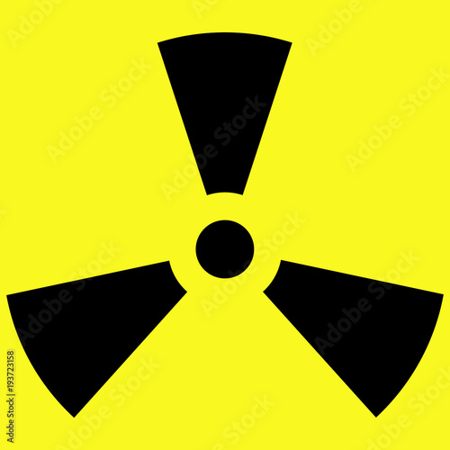 Icon radioactivity - Vector