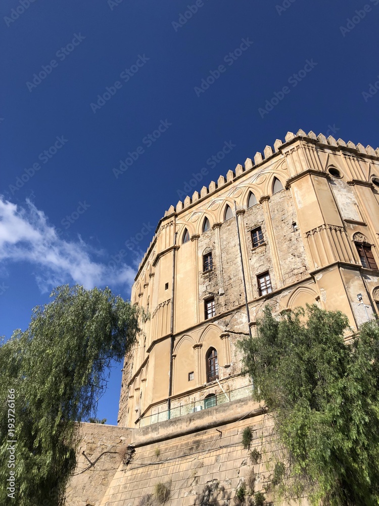 Palazzo dei normanni, Palermo, Sicilia, Italia
