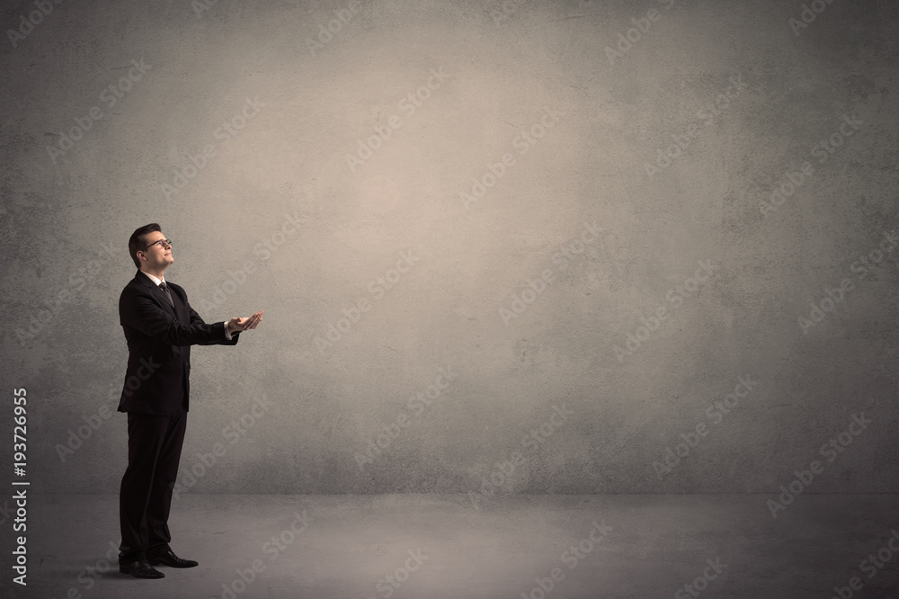 Businessman standing Businessman standing