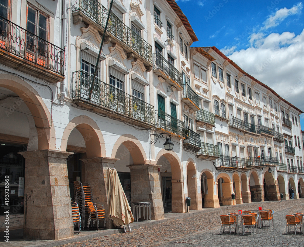 Centro storico di Evora, Portogallo