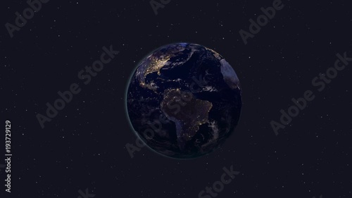 North America USA and Canada map