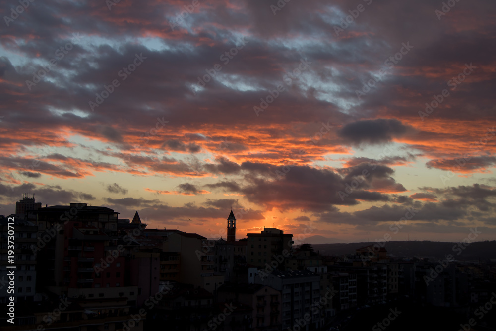 Fototapeta premium Tramonto sardo