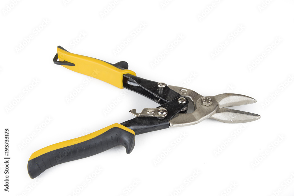 Manual industrial scissors for cutting the tin Manual industrial scissors for cutting the tin