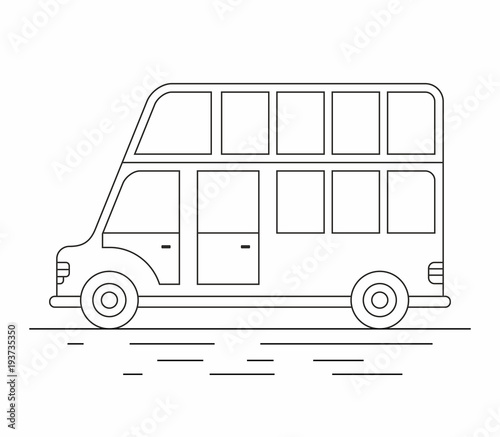 London bus. line icon