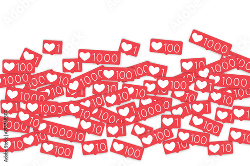 Social media counters.