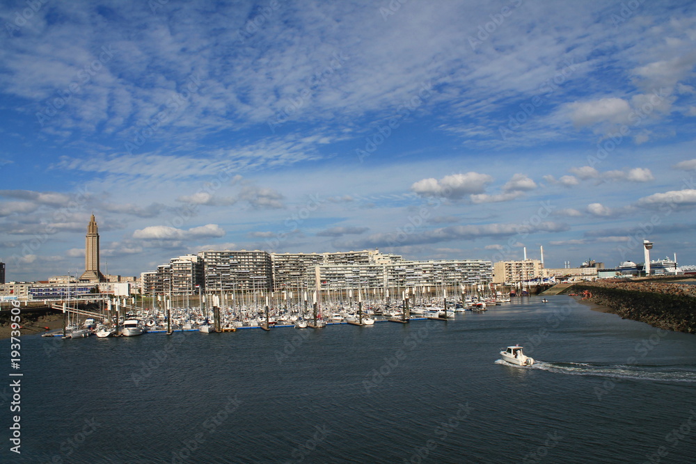 Port de plaisance du Havre, Seine Maritime, Normandie, France