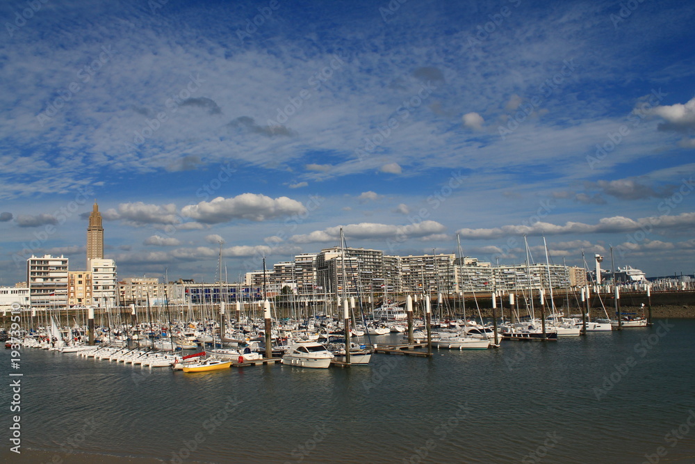 Port de plaisance du Havre, Seine Maritime, Normandie, France