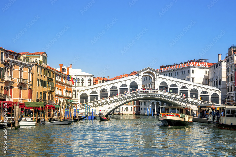 Fototapeta premium Wenecja, most Rialto