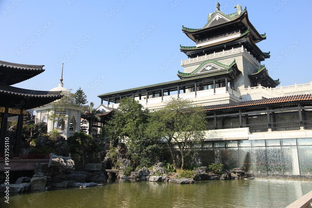 Traditional Chinese Architecture in Guangzhou, China