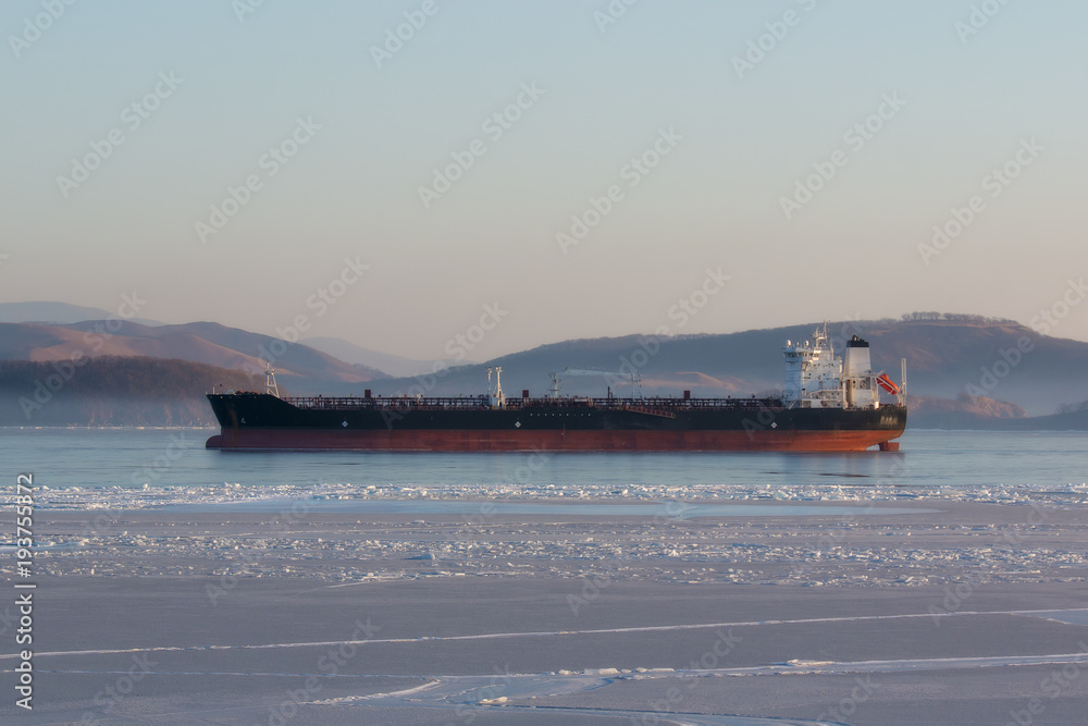 transportation of fuel by sea in Russian ports is difficult in winter due to freezing seas