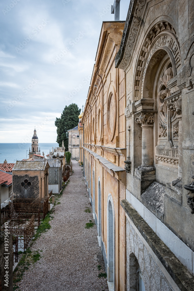 Attractions and architecture of the French city of Menton