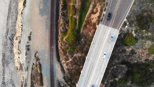Coastal highway Top down