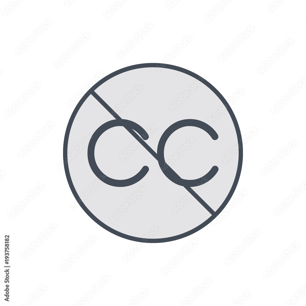 Allow copy copyright no restriction right icon Allow copy copyright no restriction right icon