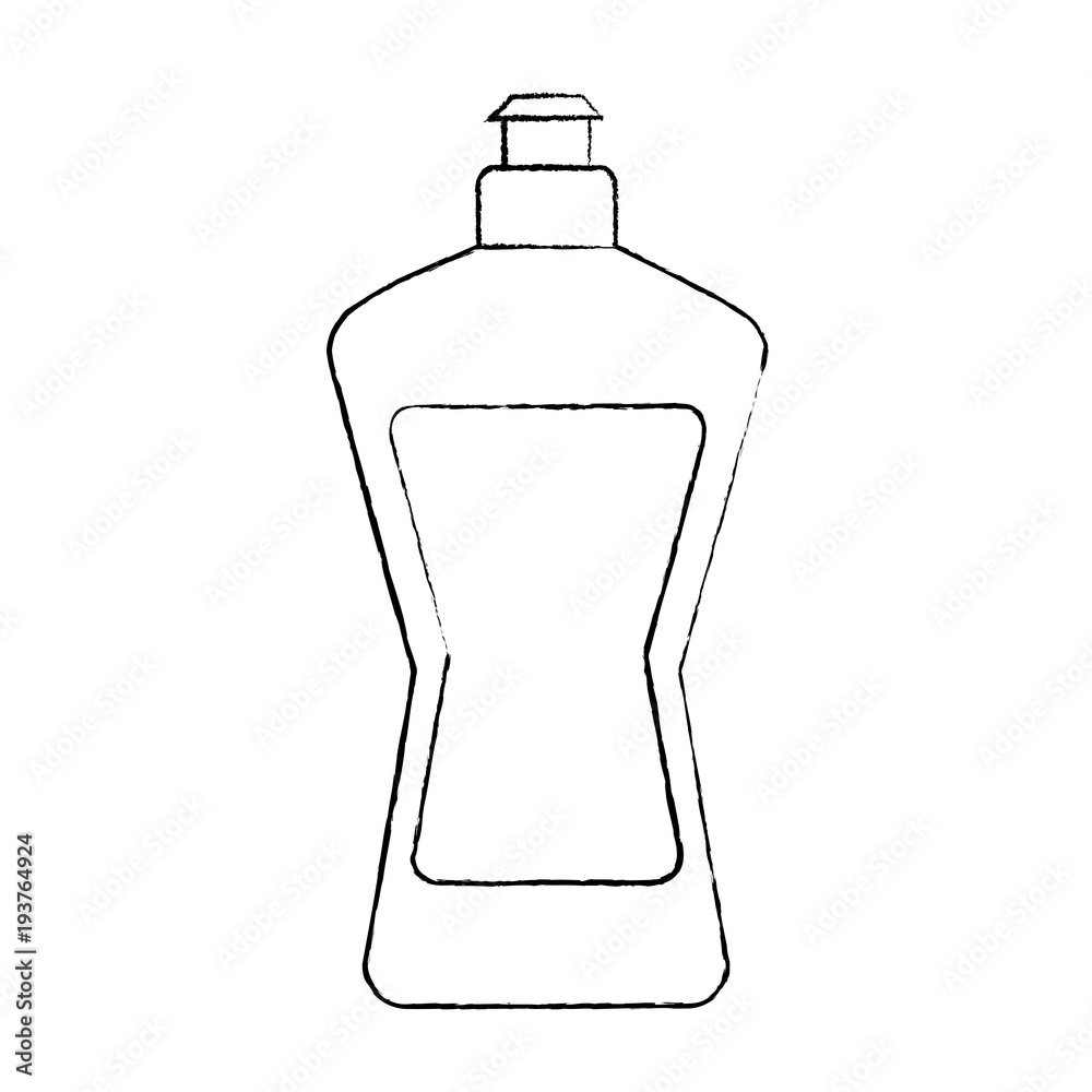 Liquid Detergent Drawing