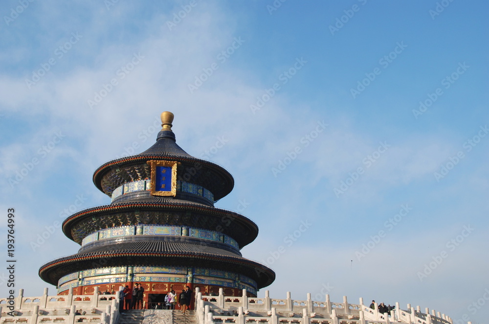 Hall of Prayer for Good Harvests in Temple of Heaven Park, Beijing, China