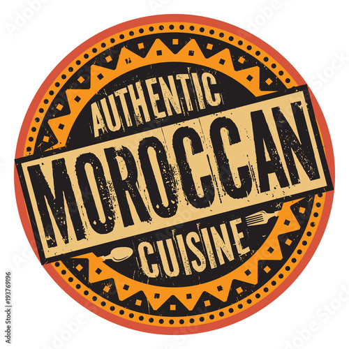 Authentic Moroccan Cuisine stamp