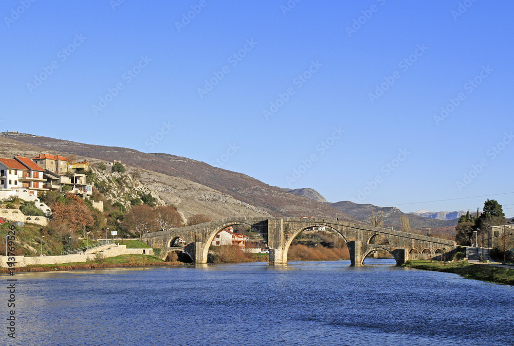 Arslanagic Bridge in Trebinje, Bosnia and Herzegovina