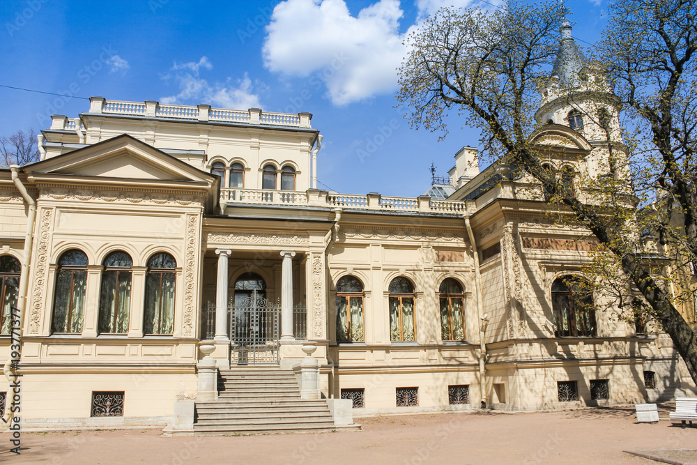The facade of the palace of Grand Duke Alexei Alexandrovich.