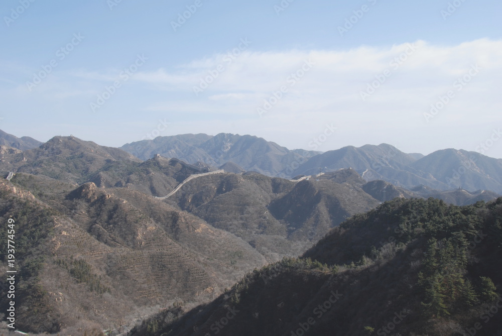 Obraz premium The Great Wall of China, Badaling part