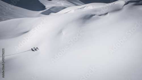 Fotografie Ski touring in Lechtal