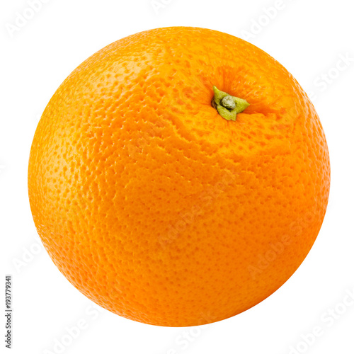 orange fruits isolated