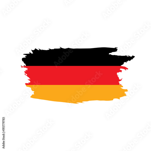 Germany flag  vector illustration