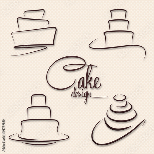 Cake Design Vector