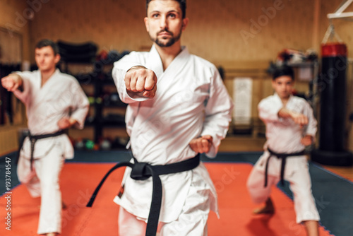 Martial arts fighters hone their skills