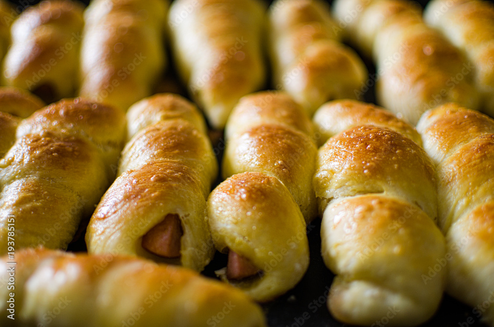 Homemade hot bacon baked with useful ingredients Homemade hot bacon baked with useful ingredients