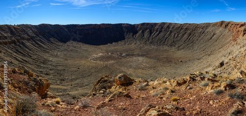 Meteor Crater panorama