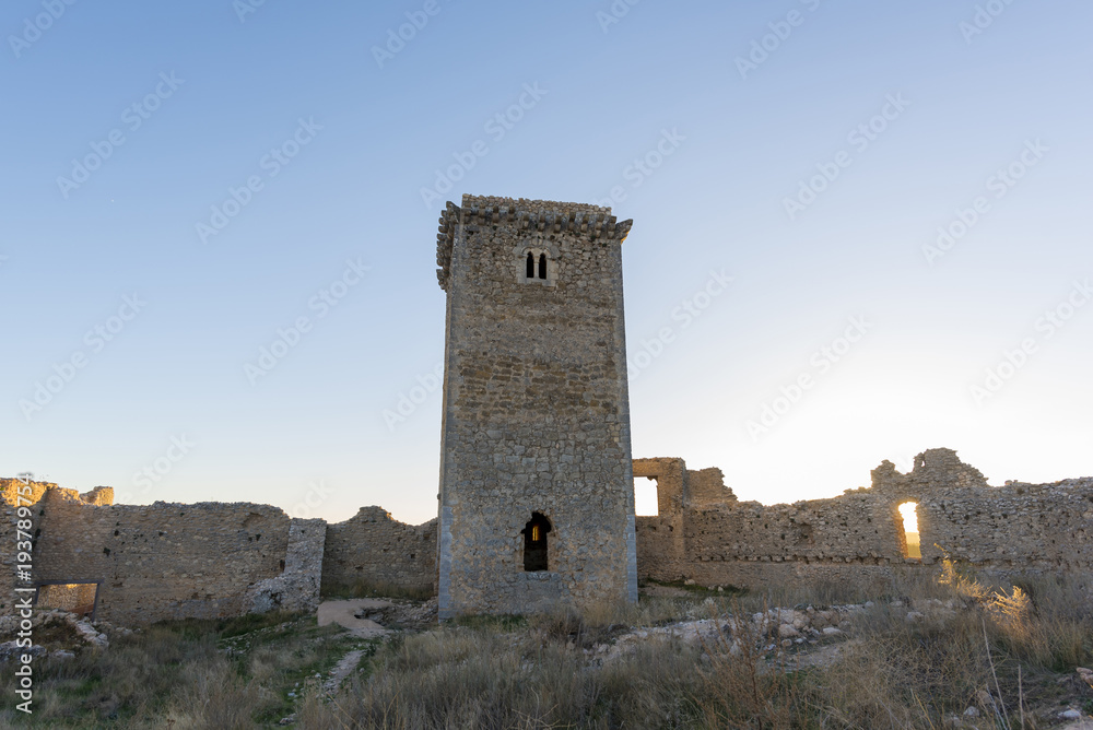 Castillo de Ucero (Cañones del rio Lobos, Soria - España).