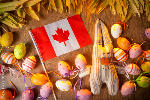 Easter in Canada. Rabbits k...