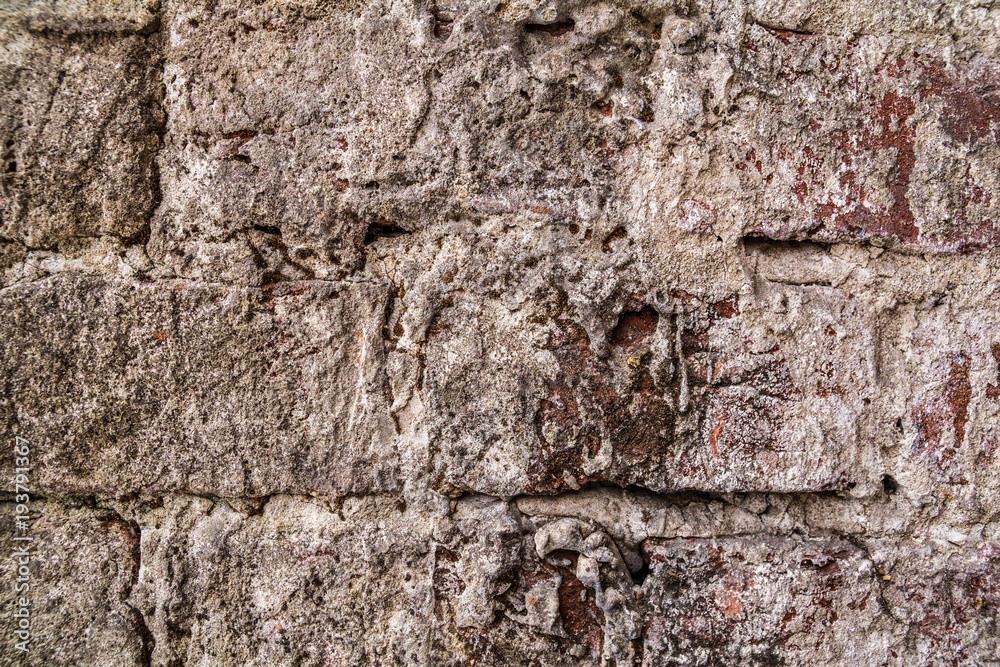 Obraz premium brick, old brick wall, gray, silver, texture