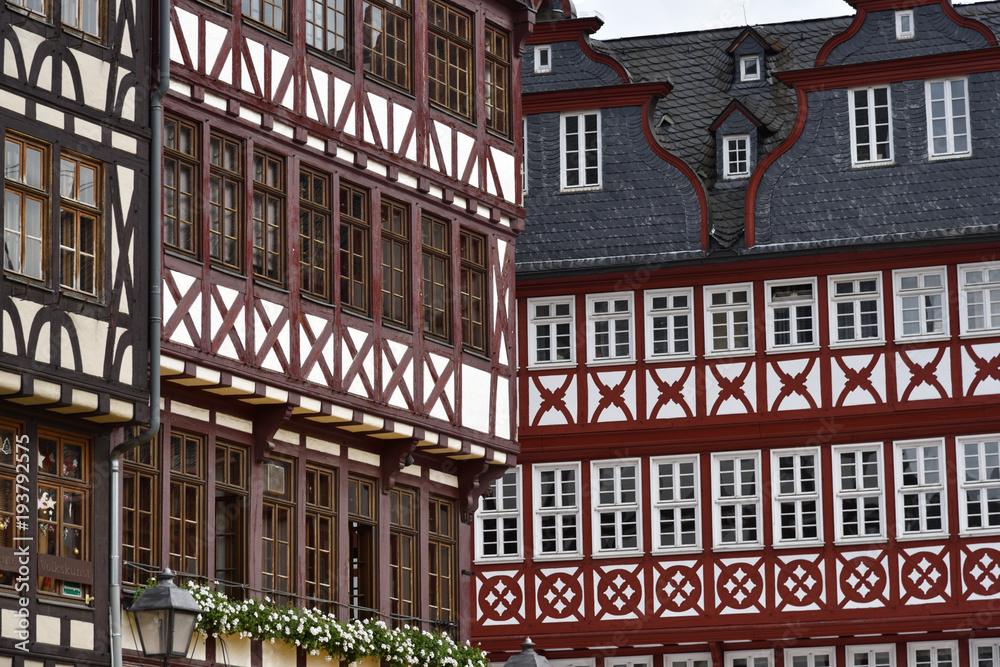 Obraz premium Downtown of Frankfurt