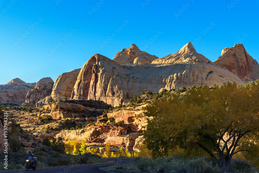 Capitol Reef Fall Colors and Red Rock Canyons, Escalante, USA