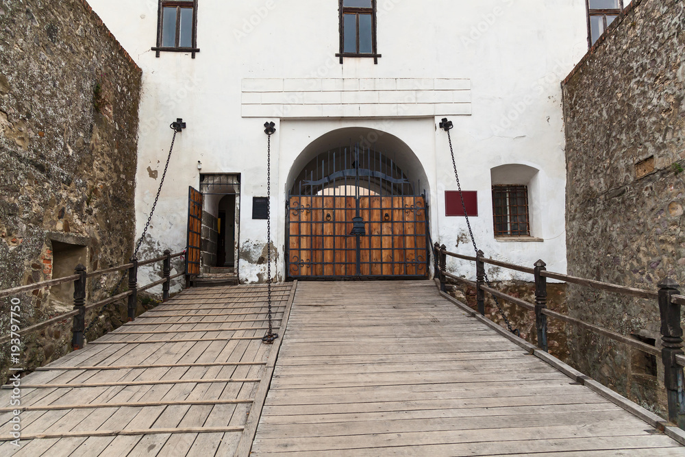 monuments in the castle of Palanok