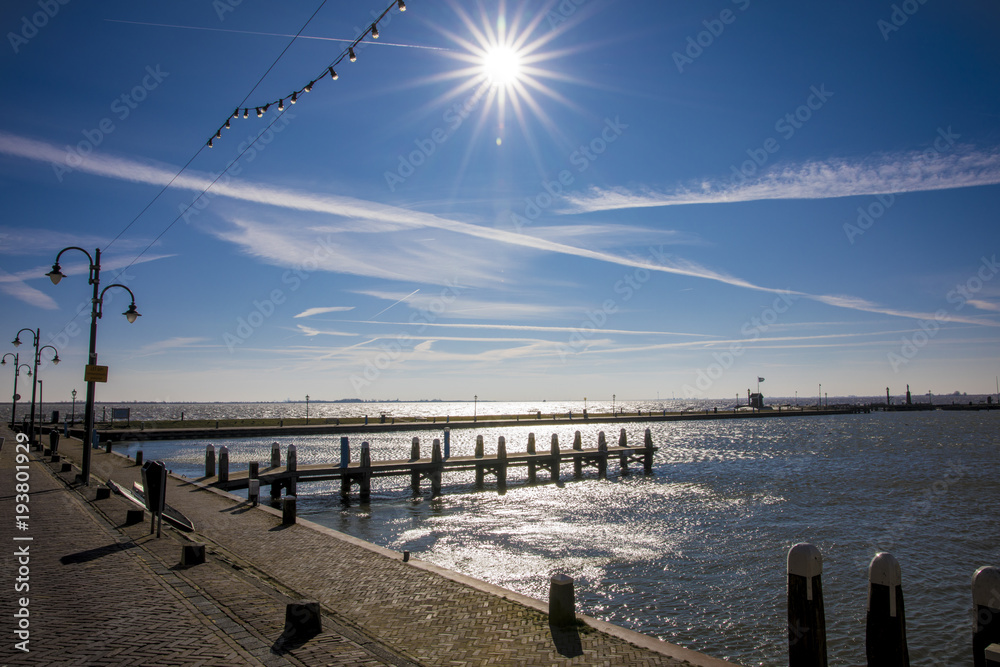 Fototapeta premium Volendam pier