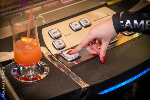 Casino gambling concept